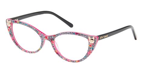 betsey johnson glasses frames prescription.